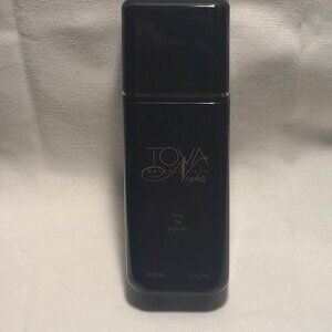 Vintage Tova Beverly Hills Nights Eau De Parfum Spray 3.3 Oz Black Bottle